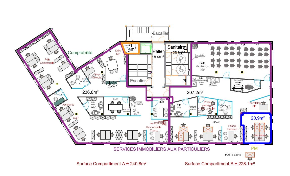Bureau Rennes 259m² Location bureau Rennes Ille-et-Vilaine OLBUR2419458 7